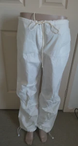 THATSSOFETCH. WHITE PANTS . 100% COTTON. SIZE 12 TO 14 DRAW STRING. - Picture 1 of 8