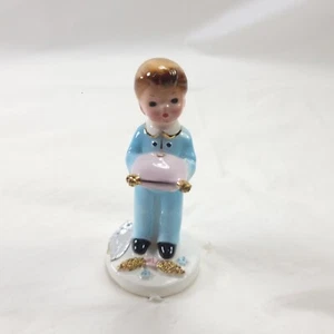 Josef Originals Ring Bearer Boy Vintage Wedding Figurine - Picture 1 of 6