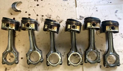 2008-2009 Audi TT Quattro 3.2L Engine Connecting Rod Set of 6 - Image 1 of 4
