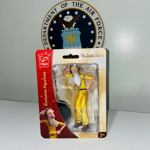 The Little Prince Exclusive Figurines Aviator Hape Friends Toy Figure 824763 Cover