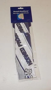 NCAA TCU gehörnte Frösche Stretch Stirnband, Texas Christian University, weiß - Bild 1 von 3