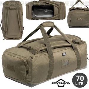 Borsa Borsone Zaino PENTAGON SAS BAG 70 LT Impermeabile Militare Viaggio VERDE - Imagen 1 de 1