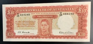 R61 1952 V23 Coombs / Wilson in UNC Australian Bank note - Picture 1 of 2