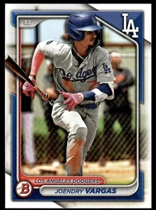 2024 Bowman #BP-89 Joendry Vargas Prospects Los Angeles Dodgers - Picture 1 of 2