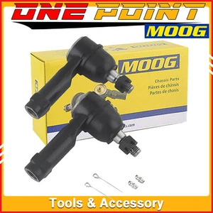 MOOG ES3691 Front Outer Tie Rod End Links pair For Ford F-150 Lincoln Mark LT - Picture 1 of 8