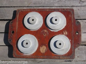 Valve Cover Wood Pattern Vintage Sand Mold 19 inches long PB-32-0 - Picture 1 of 3
