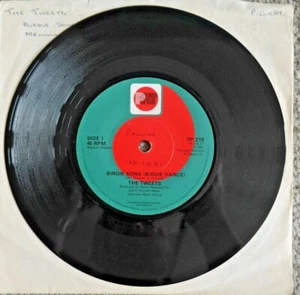 THE TWEETS BIRDIE SONG (BIRDIE DANCE) / MELLOW TERRAIN 7" SINGLE 1981 PRT   N212 - Picture 1 of 6