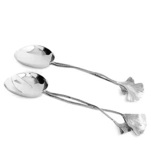 Michael Aram  Ginkgo Serving Set BNWB - Picture 1 of 7