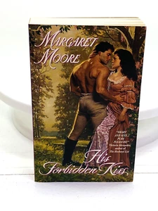 Margaret Moore His Forbidden Kiss Paperback PB Book First Avon Printing 2001 - Bild 1 von 6