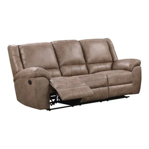 Furniture of America Tenn Manual Recline Sofa - Picture 1 of 2