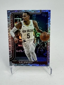Holo Foil Dejounte Murray #192 logotipo exclusivo de fanáticos del baloncesto Topps 2025-26 - Imagen 1 de 2
