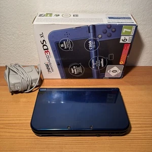 NEW NINTENDO 3DS XL Console TOP IPS con Scatola Caricatore Manuali Segni Scocca - Foto 1 di 24
