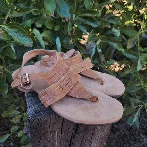 Vionic Lupe Sandals Women's 11 Brown Slingback T-Strap Orthotic  - Picture 1 of 10