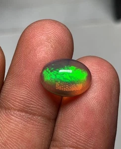 High Quality Ethiopian Opal Stunning Flash Fire Natural  Cabochon Oval 9x12  MM - Picture 1 of 20