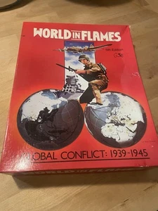 Australia Design Group World in Flames War Game 5th ed 1991 Used Punched - Picture 1 of 20