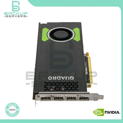 NVIDIA QUADRO P4000 8GB PCI-Express 3.0 x16 GDDR5 GPU Graphics Video Card - Image 1 of 3