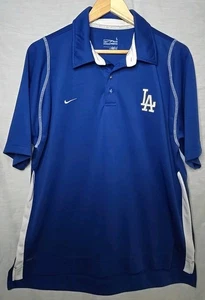 Los Angeles Dodgers Nike Team Fit Dry Poloshirt MLB, Gr. Lg, blau, Authentic Col - Bild 1 von 10