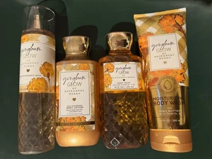 Bath & Body Works Gingham Glow Body Wash Loción Gel y Niebla Nuevo Juego de 4 - Imagen 1 de 1