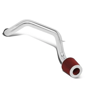 1 KIT DE ADMISIÓN DE AIRE FRÍO RENDIMIENTO + FILTRO SECO ROJO PARA 94-01 ACURA INTEGRA GSR - Imagen 1 de 6
