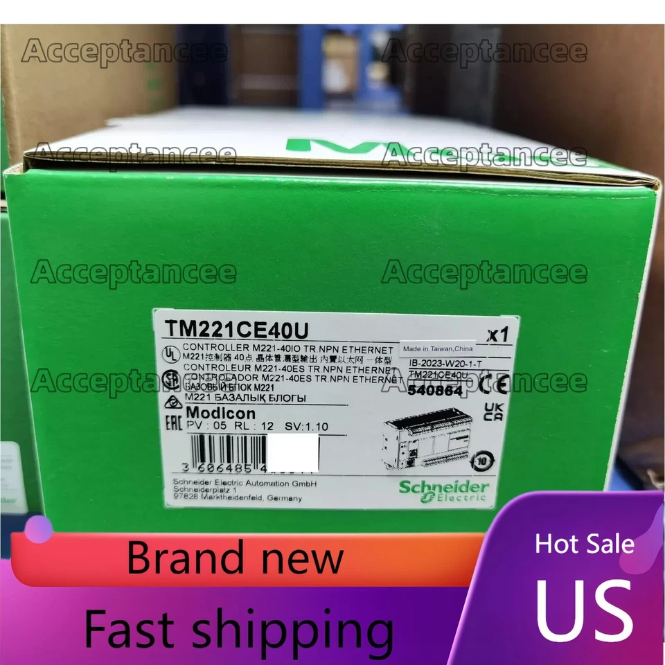 SND TM221CE40U PLC Module  US Free TAX - Image 1 of 1