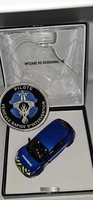 MINIATURE COFFRET NOREV 1/43 MEGANE RS GENDARMERIE - Photo 1/3