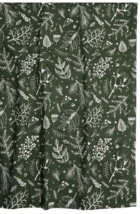 From the Hearth Green Holiday Holly Christmas Oblong Table Cloth 60" X 102" NEW - Picture 1 of 6