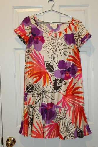 Abito vintage Kate Spade mod stampa in seta con cambio tg. 0