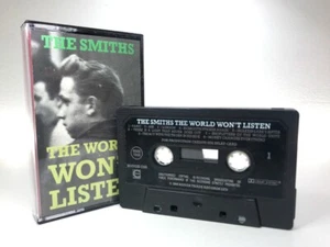 The Smiths THE WORLD WON'T LISTEN Cassette ROUGHC101 **UK 1ST ISSUE 1986** VG/EX - Picture 1 of 9