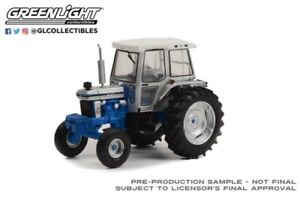 GREENLIGHT 1/64 DOWN ON THE FARM 1989 FORD 7610 SILVER JUBILEE TRACTOR 48070-E