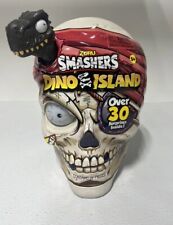ZURU Smashers Dino Island Talking Pirate Skull WIth Over 30 Surprises Foam Slime