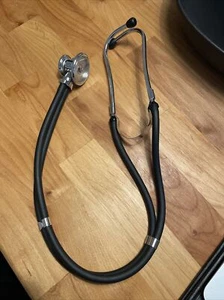 ADC Adscope 641 Sprague Stethoscope Black 641BKQ - Picture 1 of 3