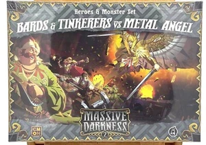 CMON Massive Darkness 2: Bards & Tinkerers VS Metal Angel Heroes & Monster Set  - Picture 1 of 4