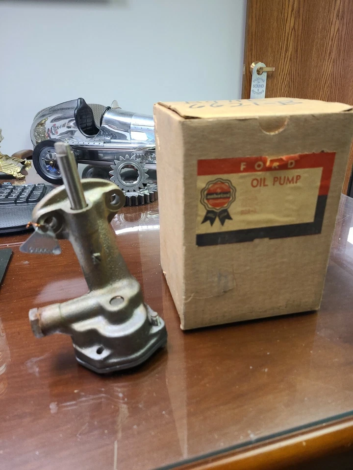 Conjunto de bomba de aceite Ford Car Pickup 1952 1953 1954 nuevo de lote original B4AE 6621 B Foto 1 de 4