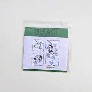 Barbara's SHAC * Scots Pine * Floral Panels A5 Square Stamp & Mask Set (Sealed) - Picture 1 of 6