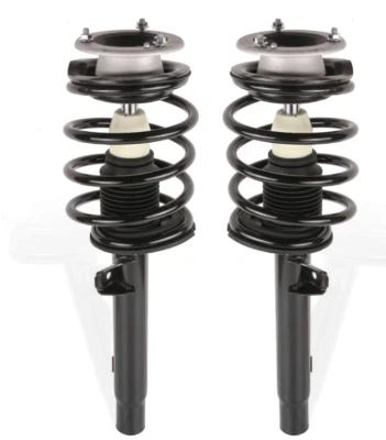 Puntales de amortiguador delanteros derecho e izquierdo para BMW 320i 323i 325i 328i 330i 2001-2005 tracción trasera Foto 1 de 4