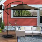 Cantilever Umbrella 10ft Polyester Canvas with Air Vent UV & High Wind Resistant