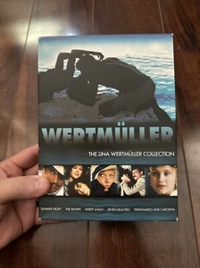 KINO LORBER THE LINA WERTMULLER 6-FILM COLLECTION 6-DISC DVD BOX SET - Tested - Imagen 1 de 8