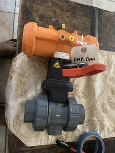 GEORG FISCHER ABS/EPDM PNEUMATIC ACTUATOR VALVE Typ PA21. 198150130. - Picture 1 of 8