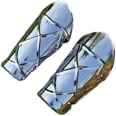 Medieval Steel Guard Pair Of Bracers Larp Steel Armor Fantasy Warrior Costume - Image 1 of 4