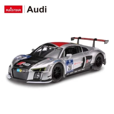 1/14 Rastar Audi R8 LMS RC Car Silver - Image 1 of 3