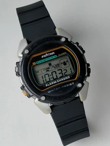 Pratina 91851 Water Resistant Alarm Chrono Vintage Original Digital Watch 1990s - Picture 1 of 12