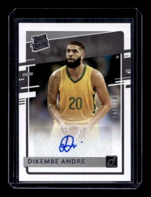2021-22 Chronicles Draft Picks Donruss Rated Rookie Auto #4 Dikembe Andre /199 - Image 1 of 2