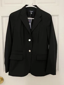 Blazer Chaps Nuevo con Etiquetas Negro Mujer Talla 4 - Imagen 1 de 7