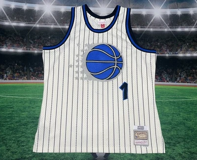 Camiseta Anfernee “Penny” Hardaway Orlando Magic #1 Mitchell & Ness Talla XL Usada Foto 1 de 4