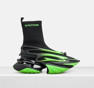 Neu Original Herren Balmain Designer Schuh Sneaker Lux - Bild 1 von 4