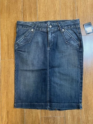 Lucky Brand Dungarees America Women's Denim Skirt Blue Size 4 / 27 - Image 1 of 4