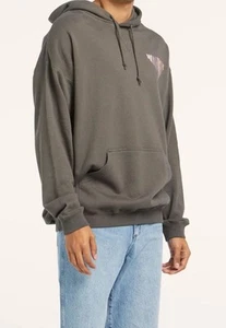 Wrangler Men's Size Small Straight and Narrow Hoodie - Slate Grey Jumper - Picture 1 of 4