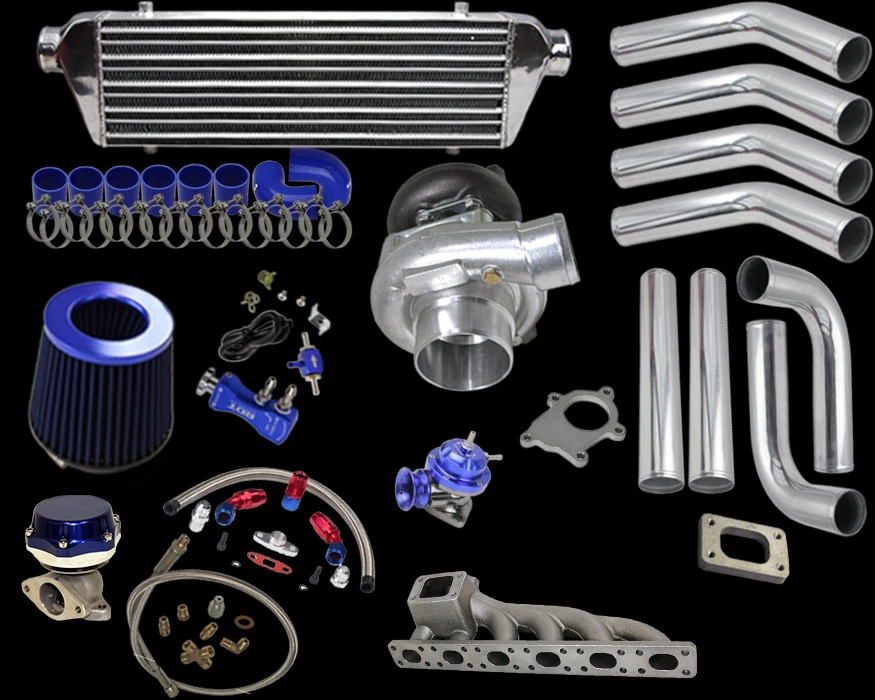PARA BMW 92-99 E36 E46 M3 323i 325I 328i Demon NUEVO Turbo Kit Turbo Cargador GANANCIAS Foto 1 de 1