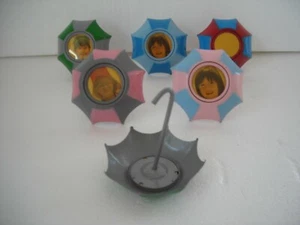 OMBRELLO PORTAFOTO METALLO VERNICIATO BICOLORE ANNI '80 - Bild 1 von 1