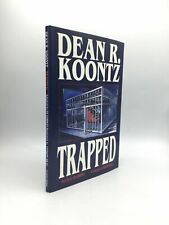 Dean R Koontz / TRAPPED Signed 1st Edition 1993